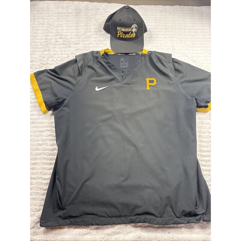 Pittsburgh Pirates Men XL MLB Engineered Pullover & VTG‎ 90's America Needle Hat